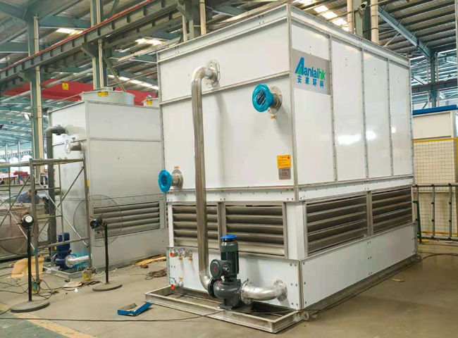 影响封闭式冷却塔盘管内液体温度的因素